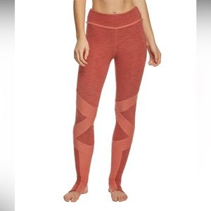 Free People Namaste Osaka Yoga Leggings in Rust Size Small